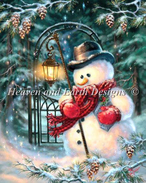 The Enchanted Christmas Snowman Material Pack - Click Image to Close